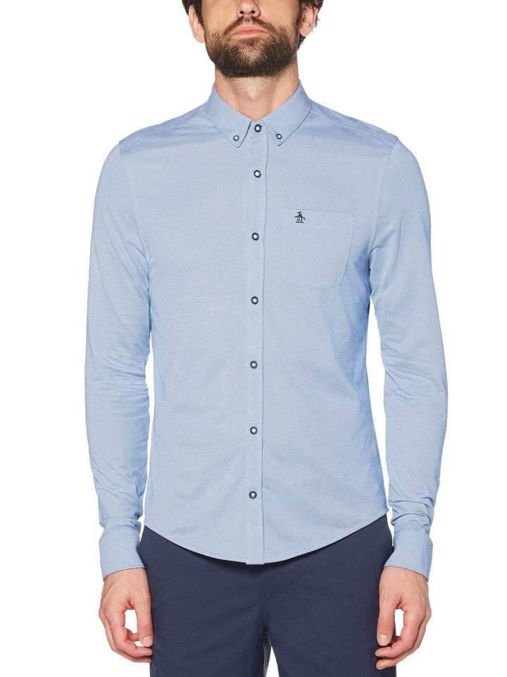 Men's Jacquard Shirt Polo
