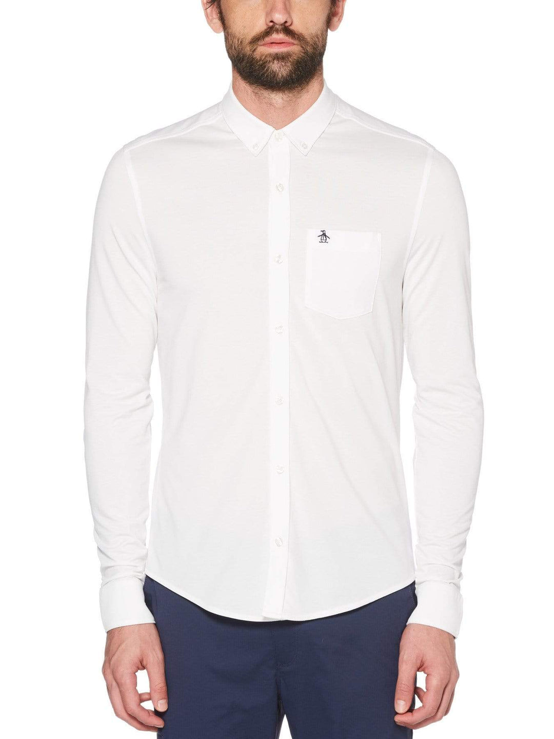 Men's Jacquard Shirt Polo