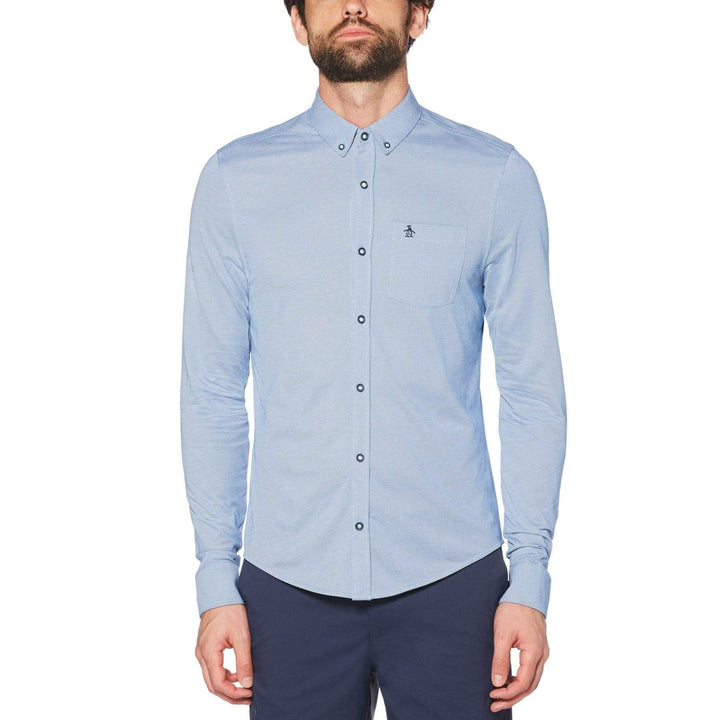 Men's Jacquard Shirt Polo