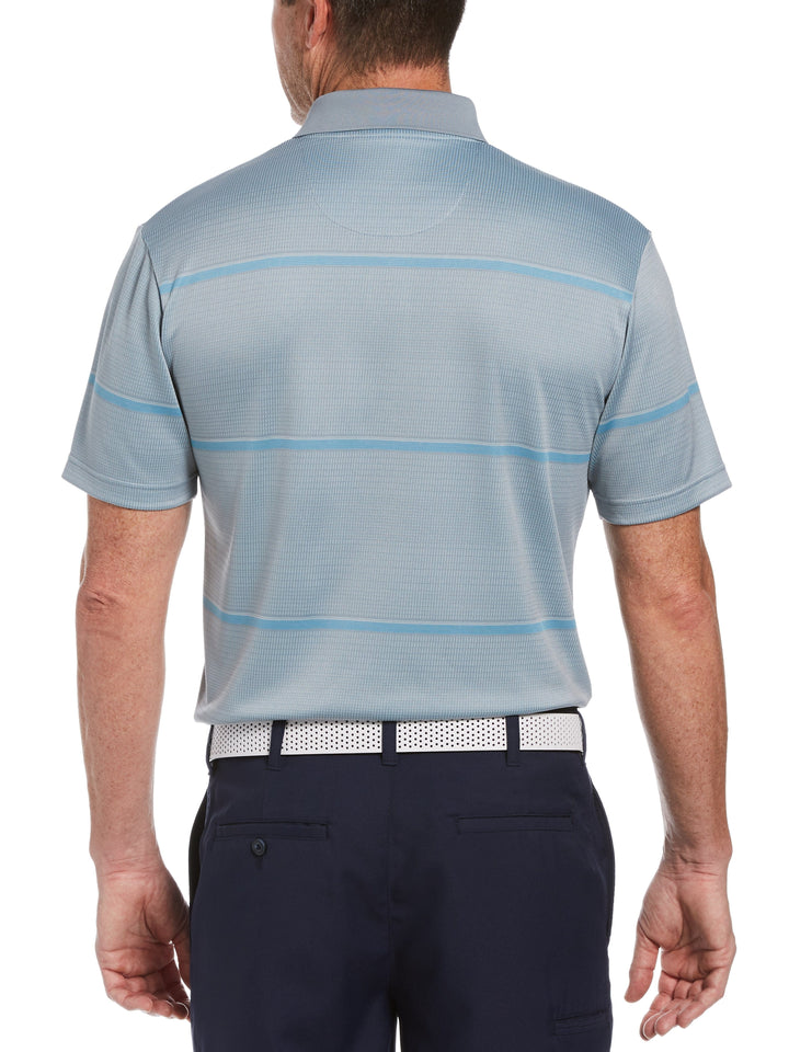 Men's Large Scale Jacquard Golf Polo
