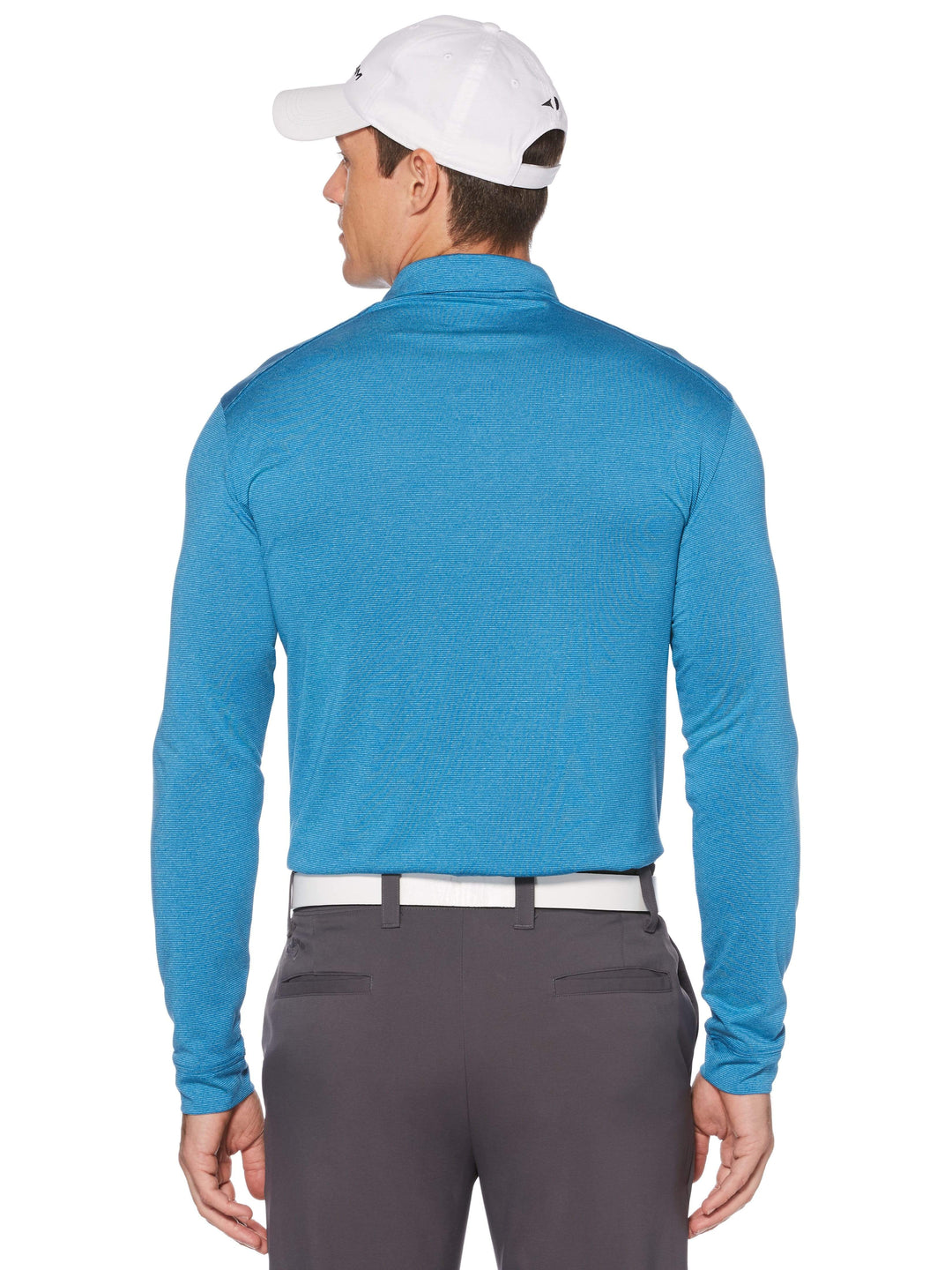 Men's Long Sleeve Knit With Pocket Polo