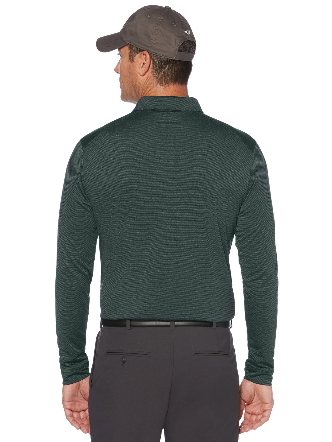 Men's Long Sleeve Knit With Pocket Polo