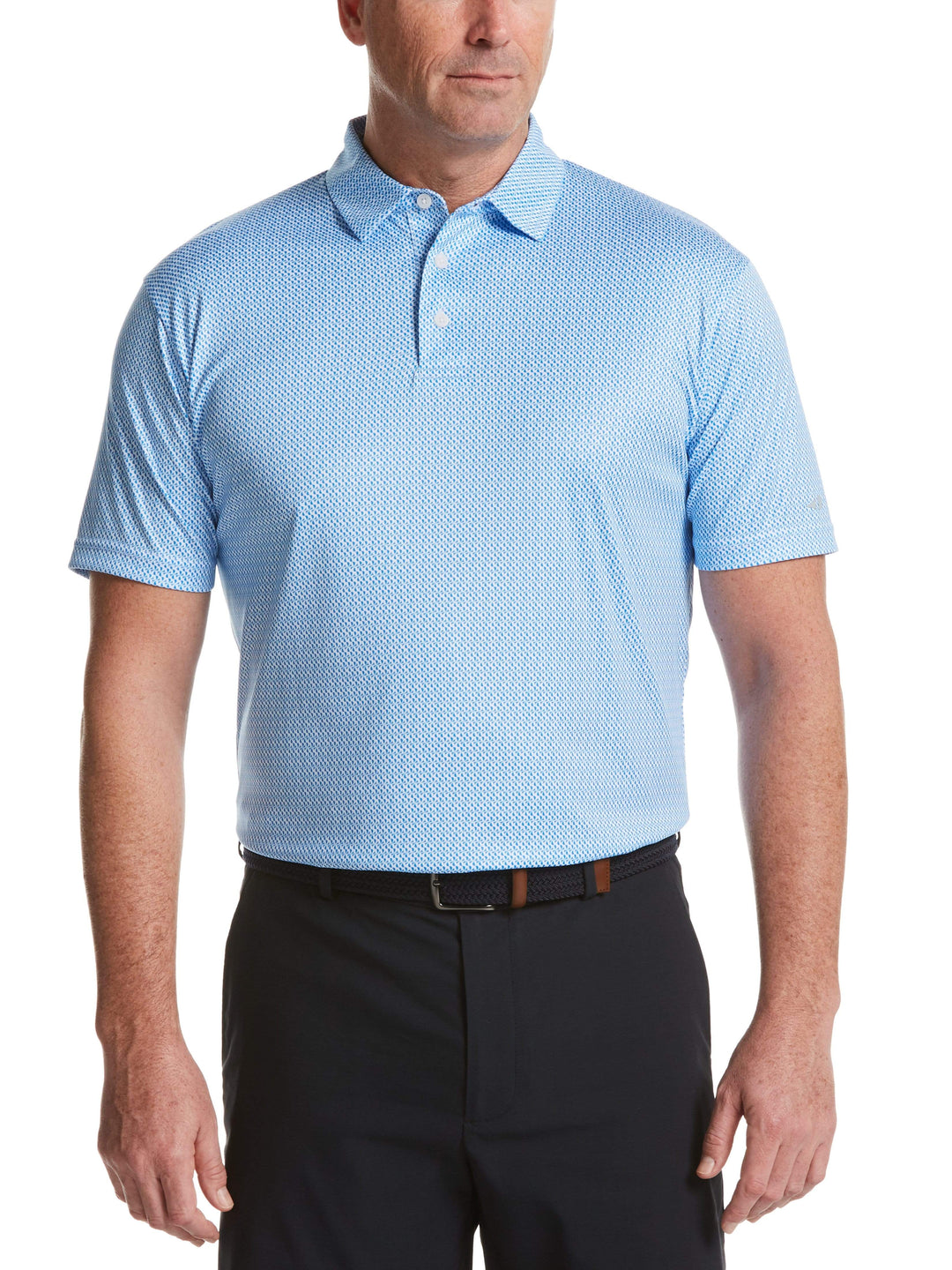 Men's Micro All Over Ball Print Polo