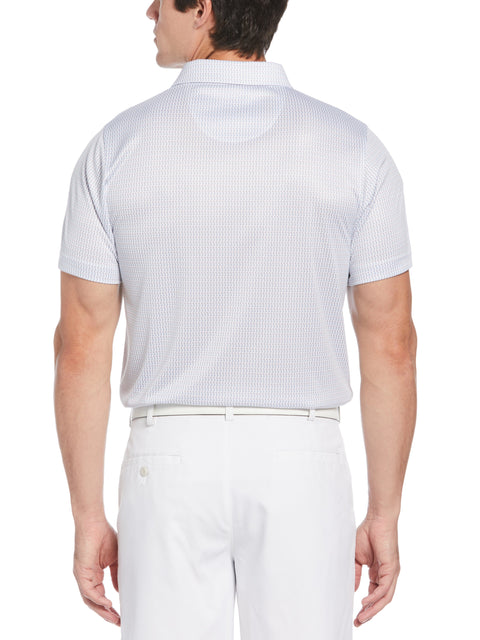Men's Micro Conversational Print Golf Polo
