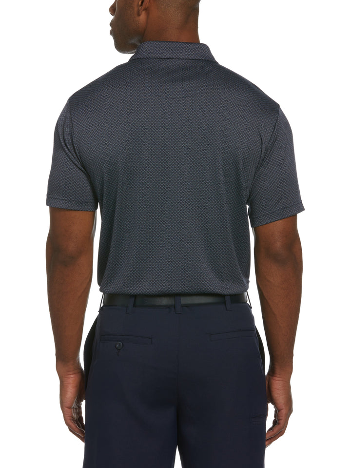 Men's Micro Geo Jacquard Golf Polo