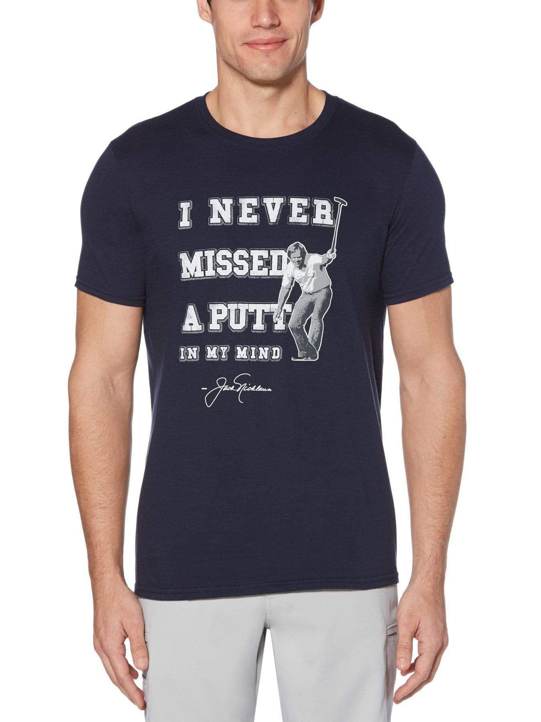 Men's Mind Putting Printed Solid T-Shirt