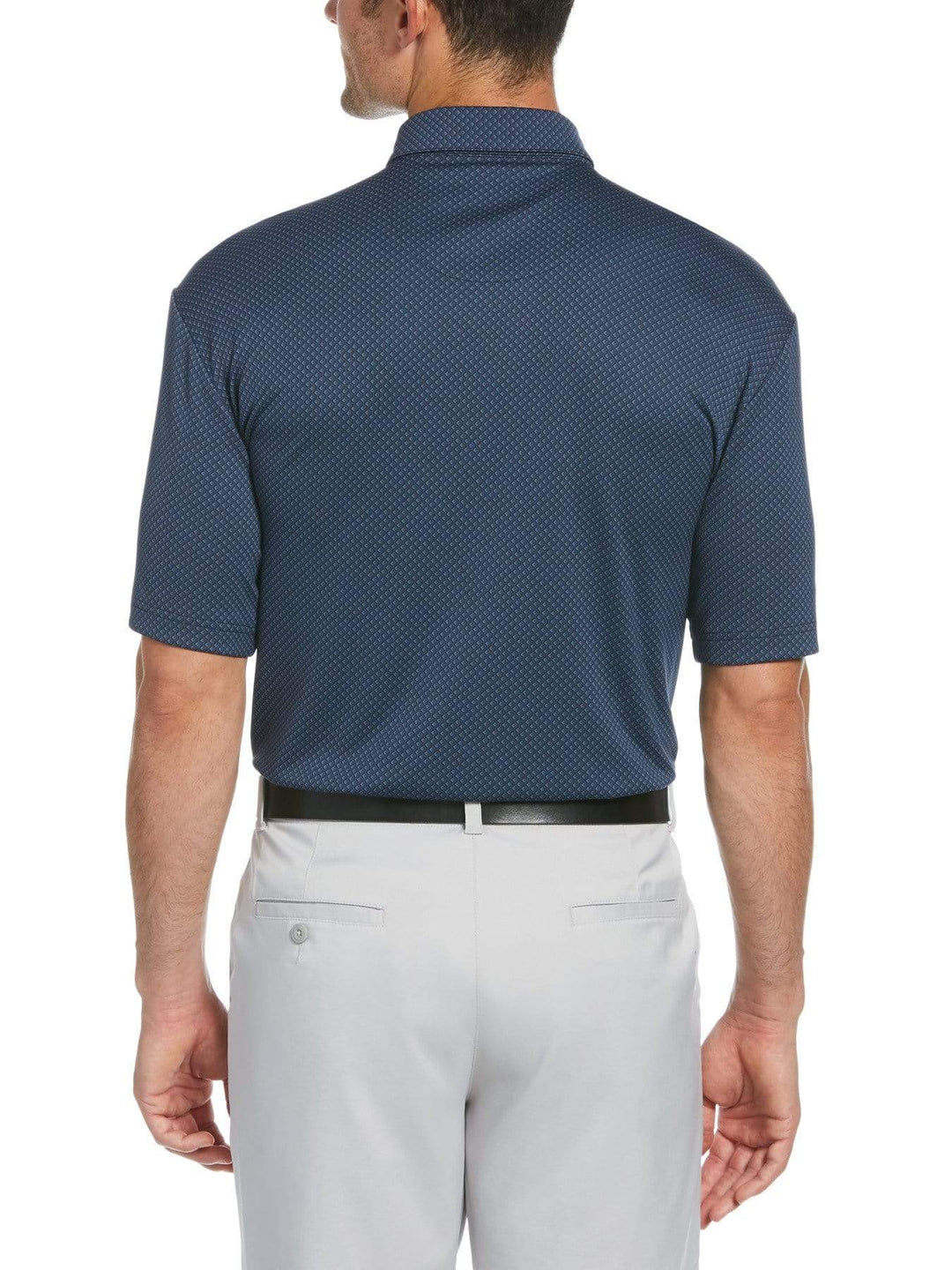 Men's Mini Argyle Jacquard Polo