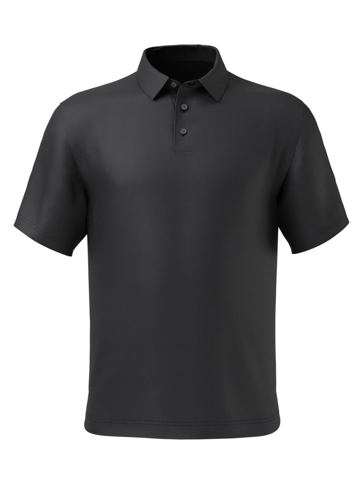 Men's Mini Geometric Jacquard Polo