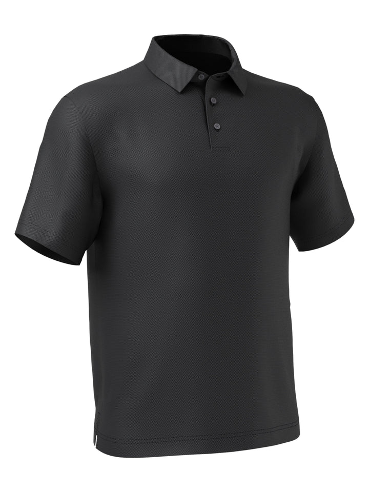 Men's Mini Geometric Jacquard Polo