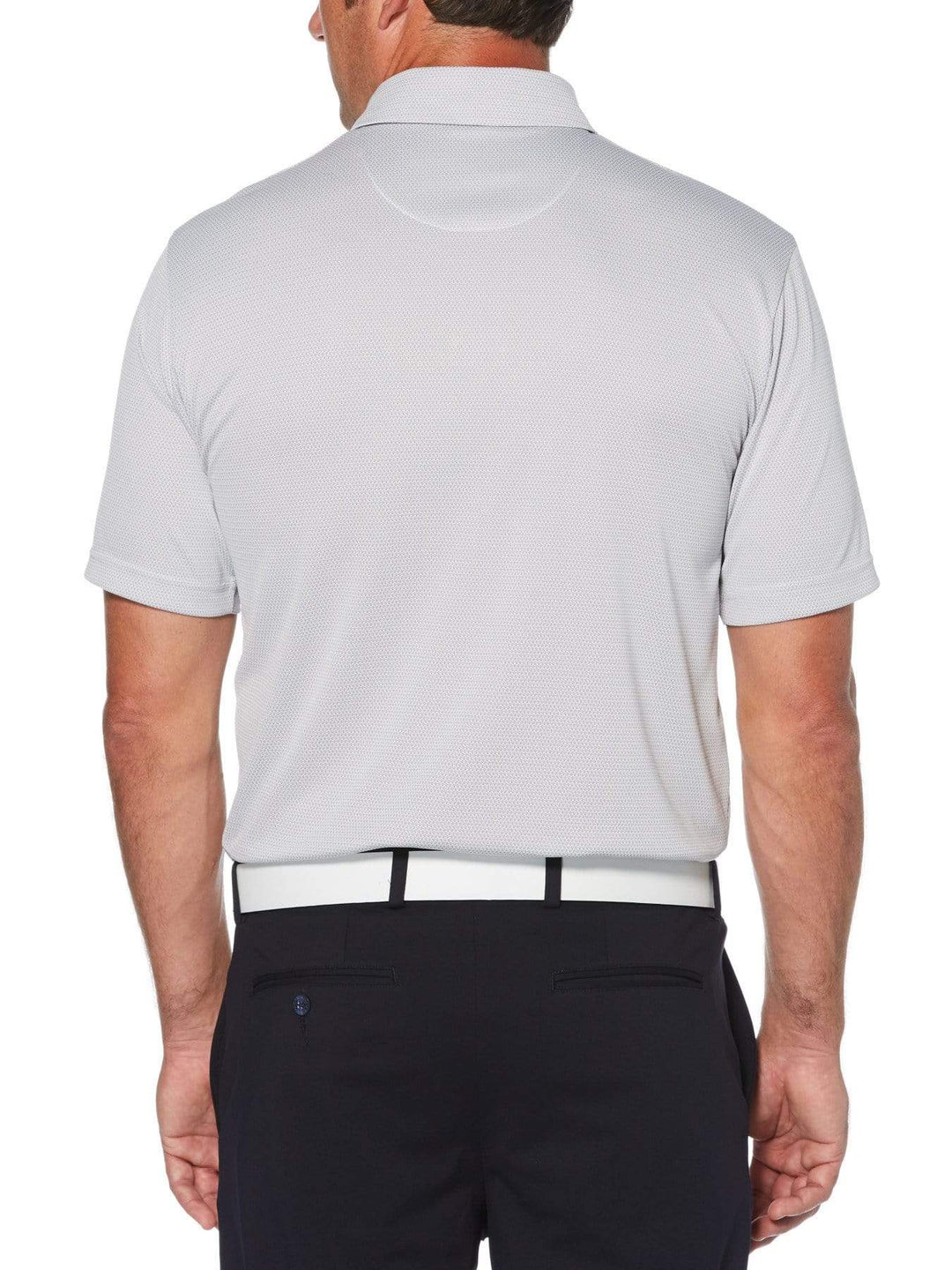 Men's Mini Jacquard Polo