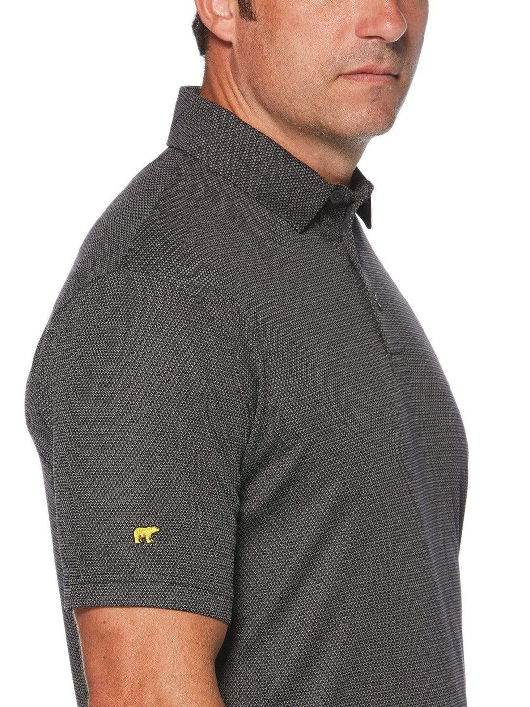 Men's Mini Jacquard Polo