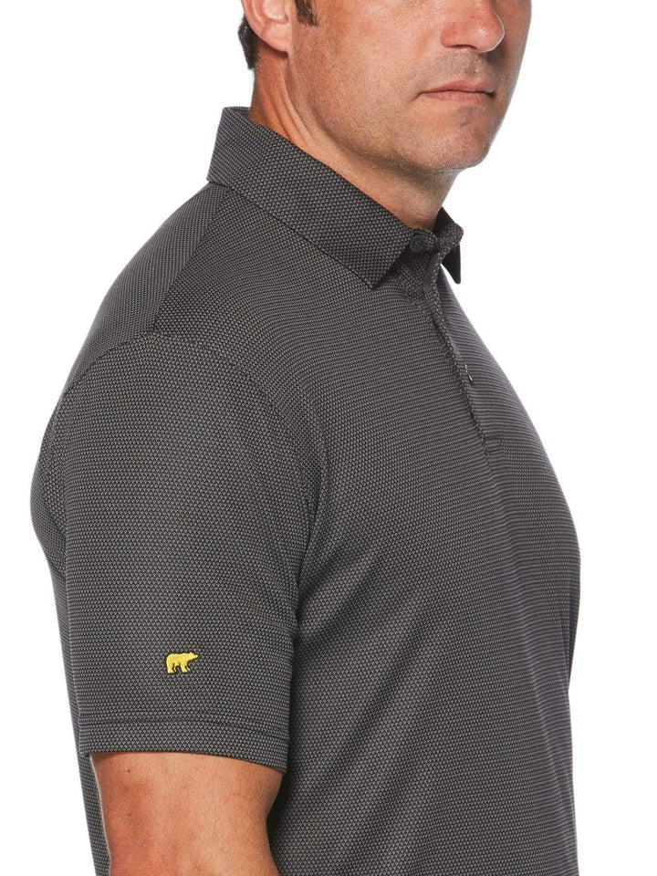 Men's Mini Jacquard Polo