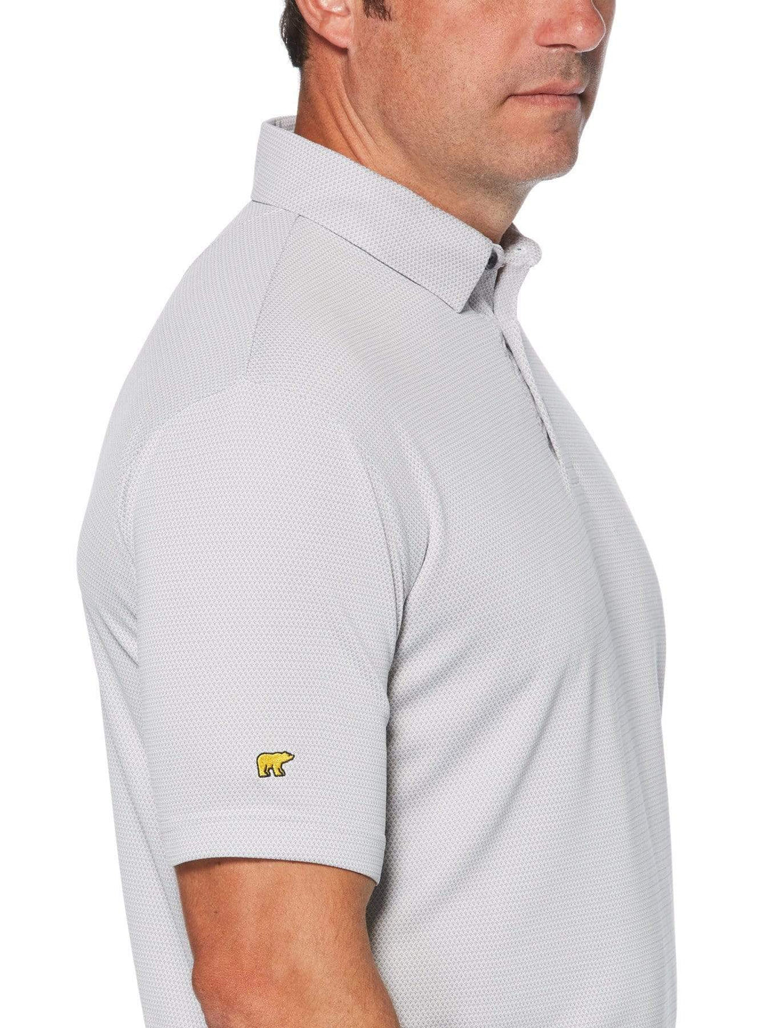 Men's Mini Jacquard Polo