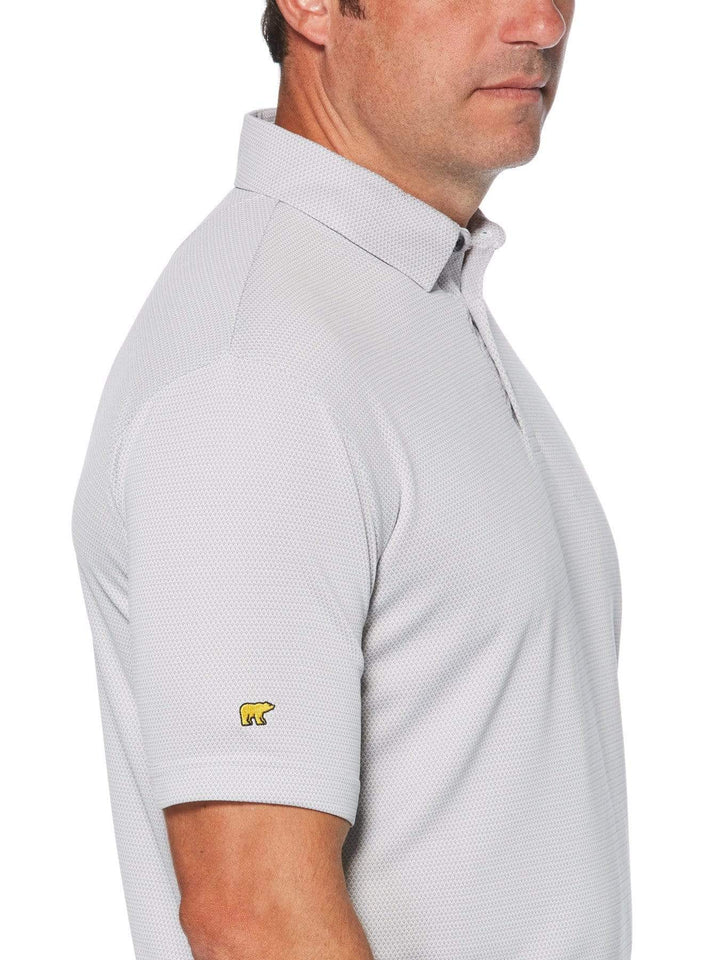Men's Mini Jacquard Polo