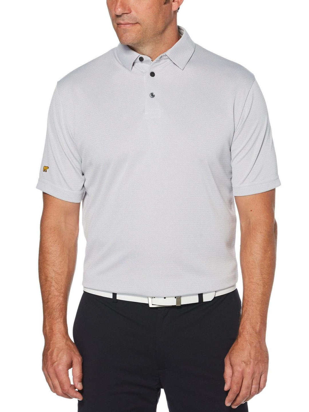 Men's Mini Jacquard Polo