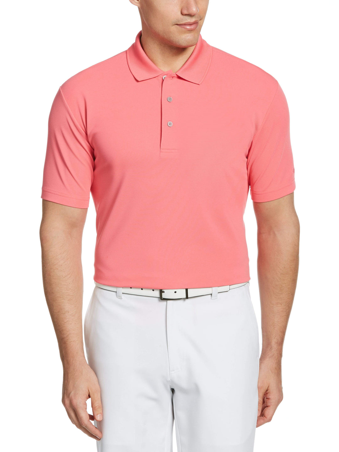 Men's Mini Ottoman Textured Polo