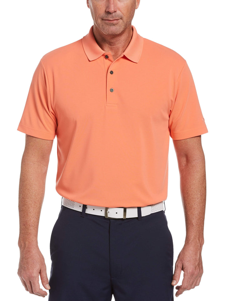 Men's Mini Ottoman Textured Polo
