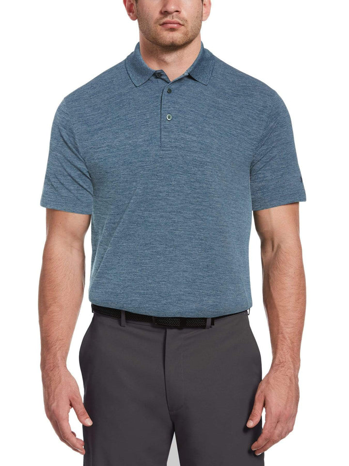 Men's Mini Ottoman Textured Polo
