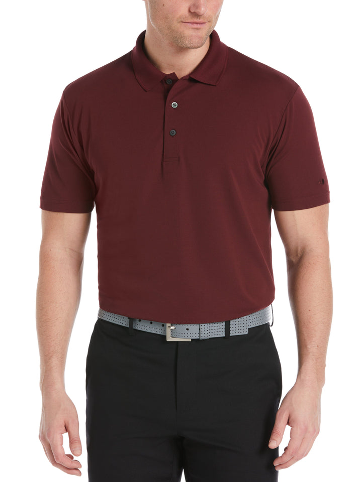 Men's Mini Ottoman Textured Polo
