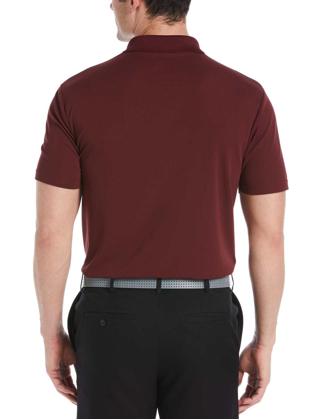 Men's Mini Ottoman Textured Polo