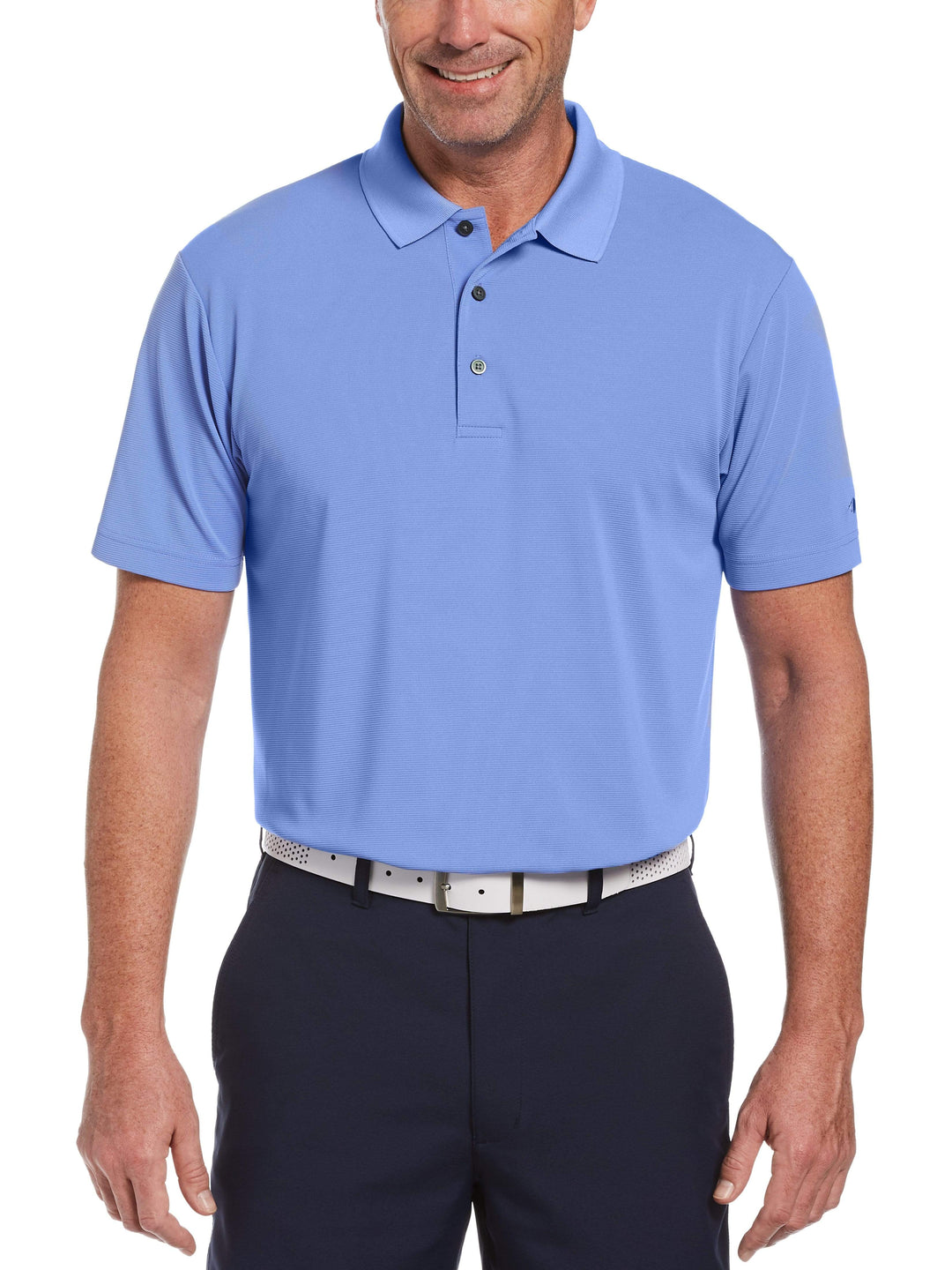 Men's Mini Ottoman Textured Polo