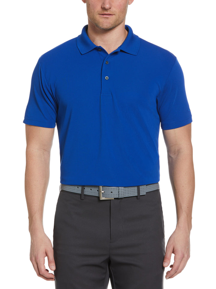 Men's Mini Ottoman Textured Polo