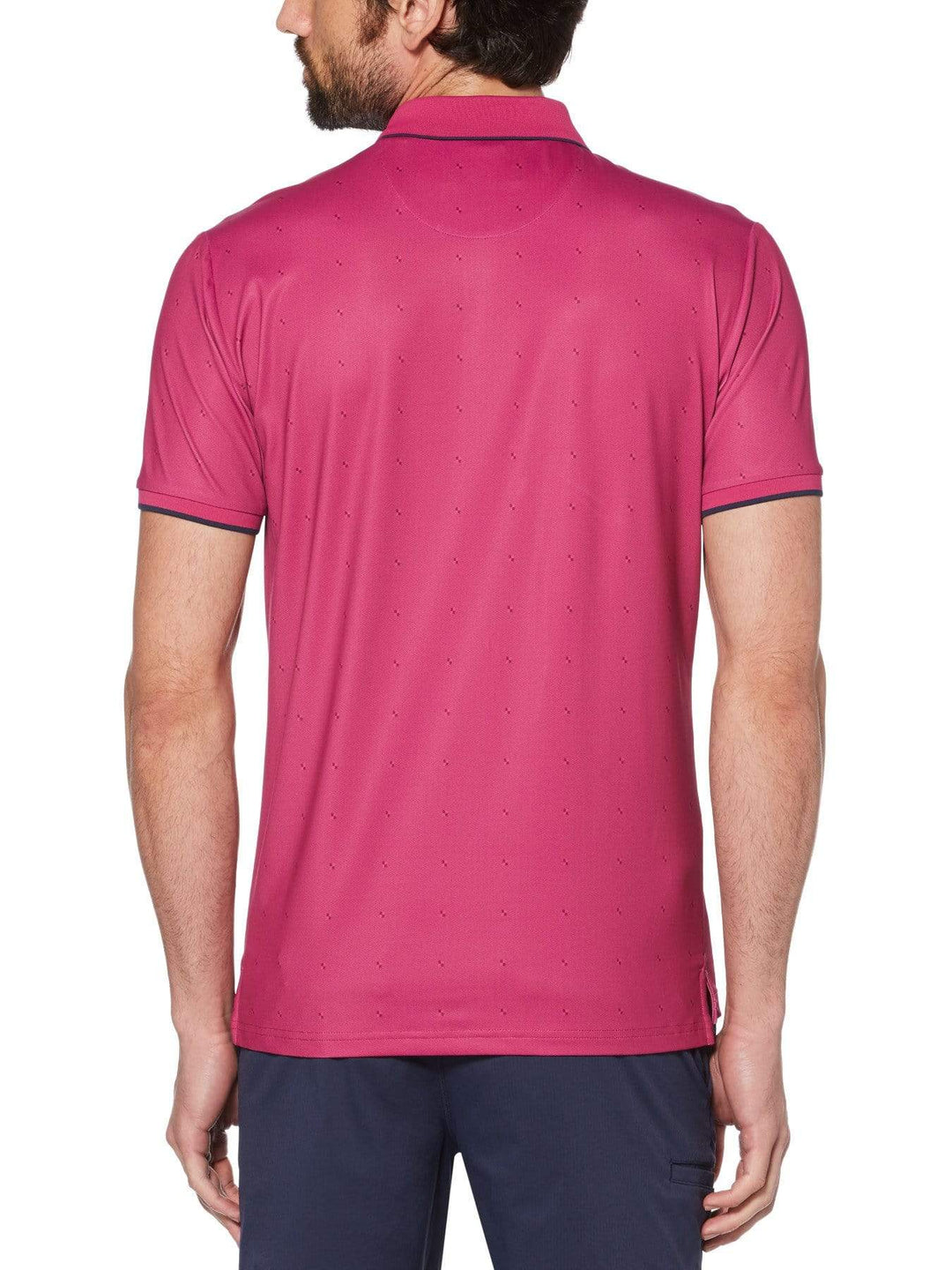 Men's Mini Texture Golf Polo