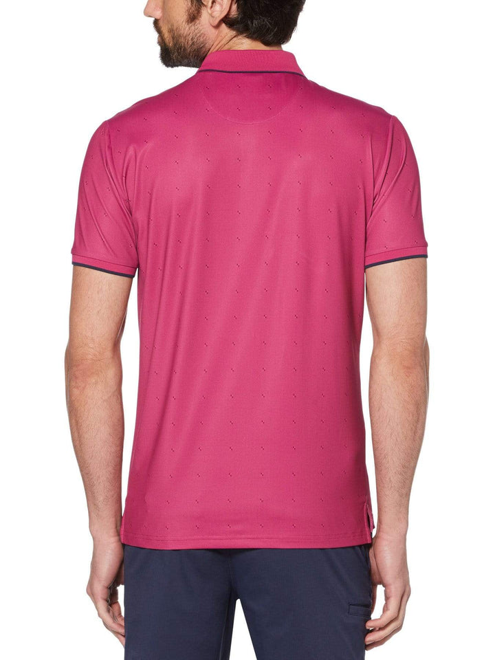 Men's Mini Texture Golf Polo
