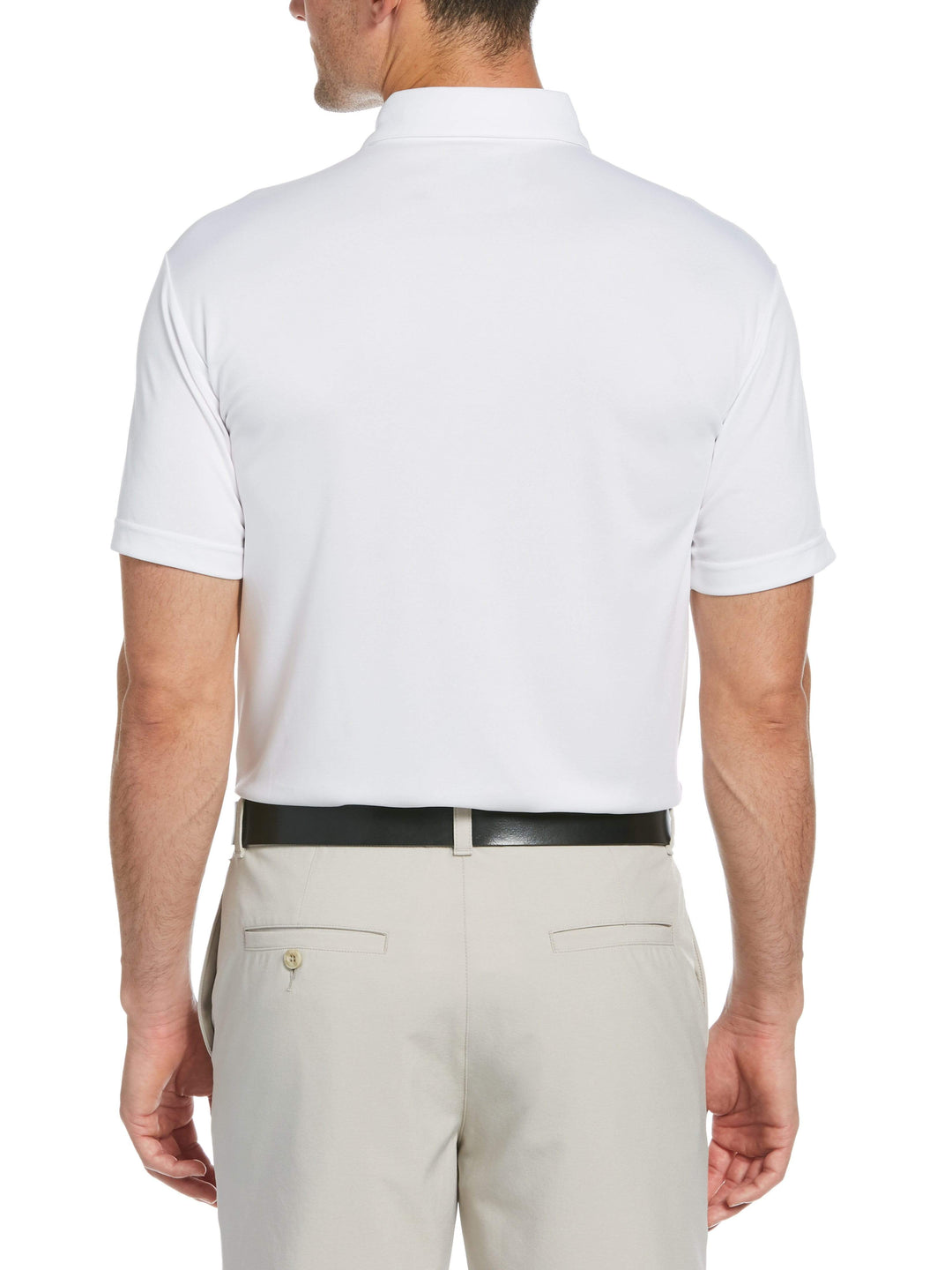 Men's Monochromatic Stripe Polo