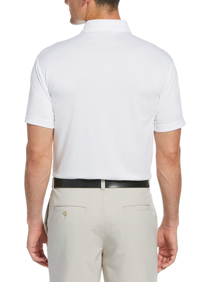 Men's Monochromatic Stripe Polo