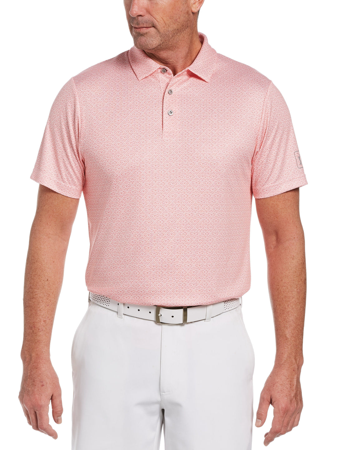Men's Mosaic Print Golf Polo