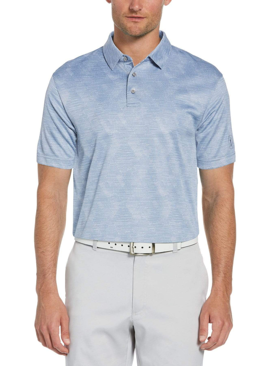 Men's Motion Argyle Jacquard Golf Polo