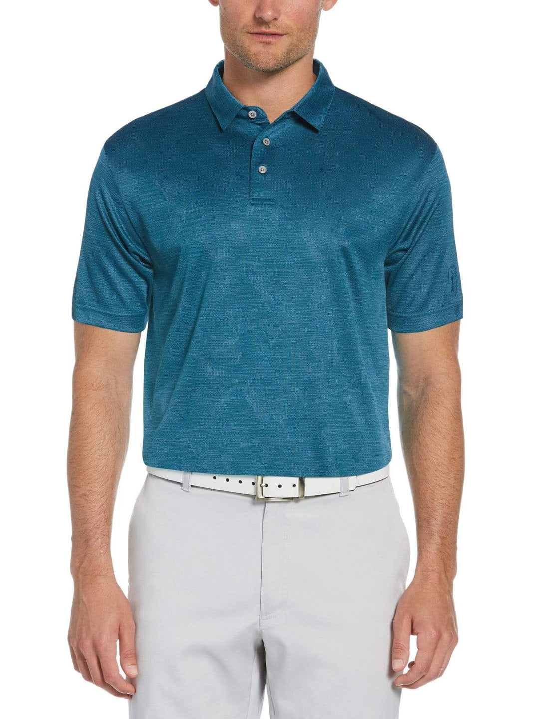 Men's Motion Argyle Jacquard Golf Polo