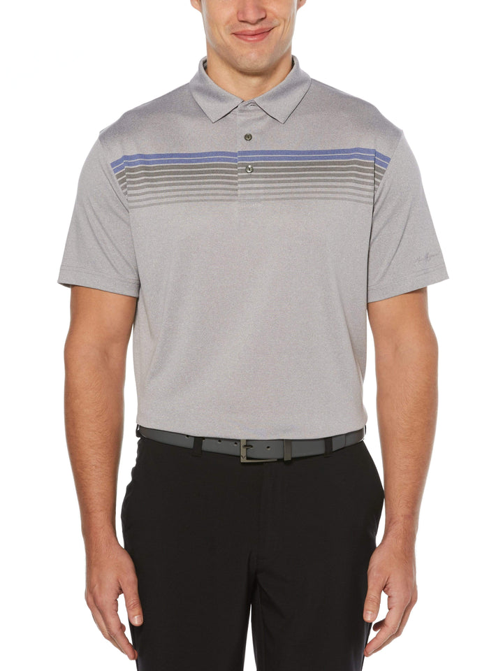 Men's Ombre Stripe Polo