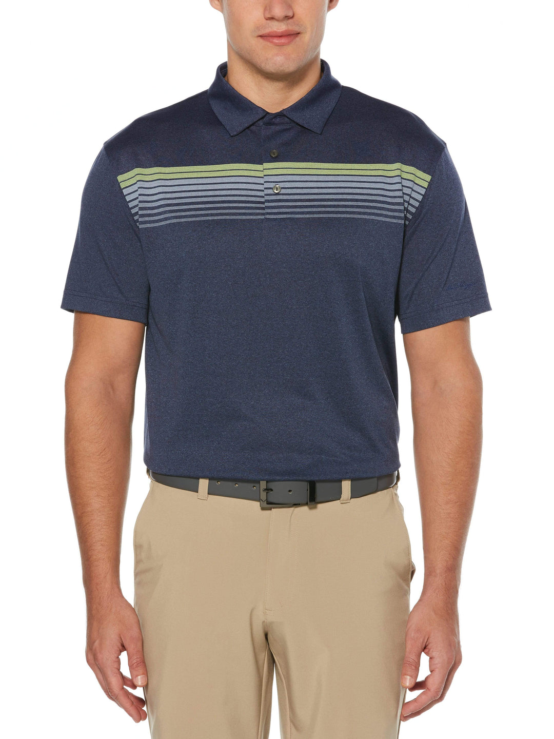 Men's Ombre Stripe Polo
