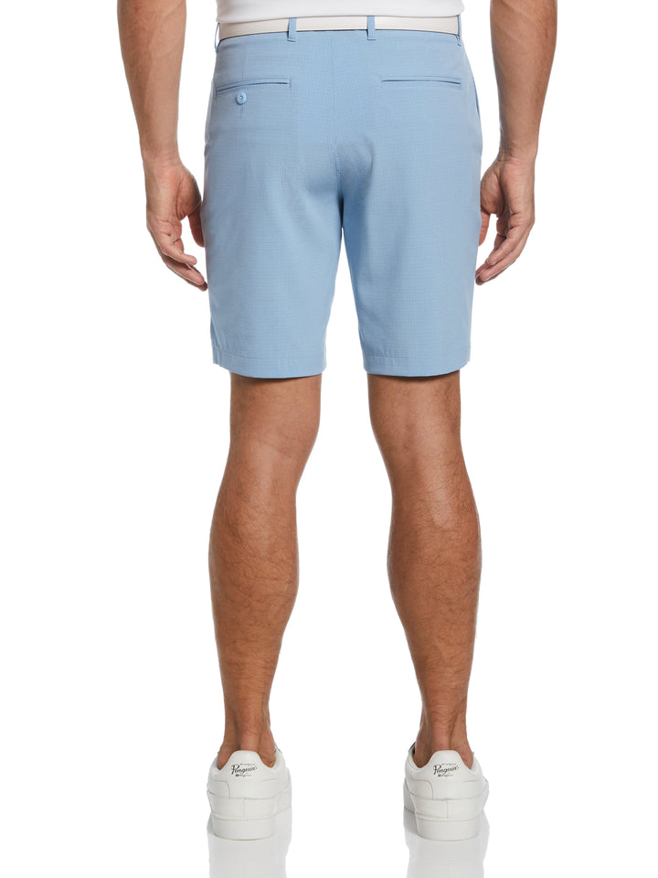 Original Plaid 8" Golf Short (Powder Blue) 
