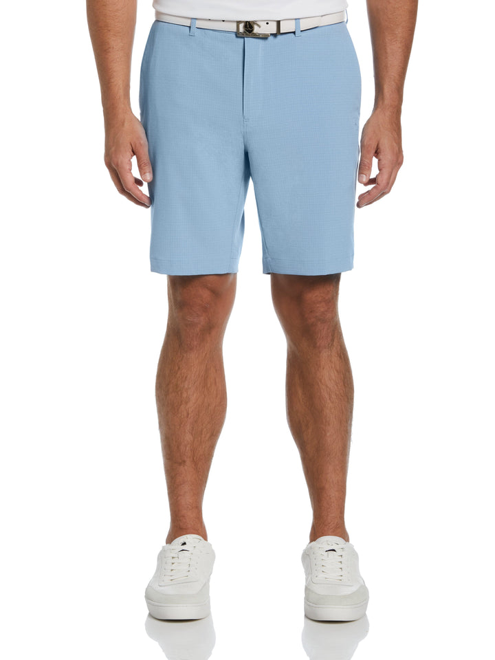 Original Plaid 8" Golf Short (Powder Blue) 