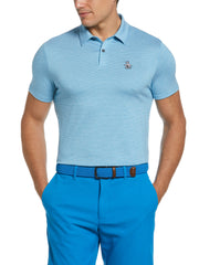Oxford Fine Stripe Golf Polo (Cloisonne) 