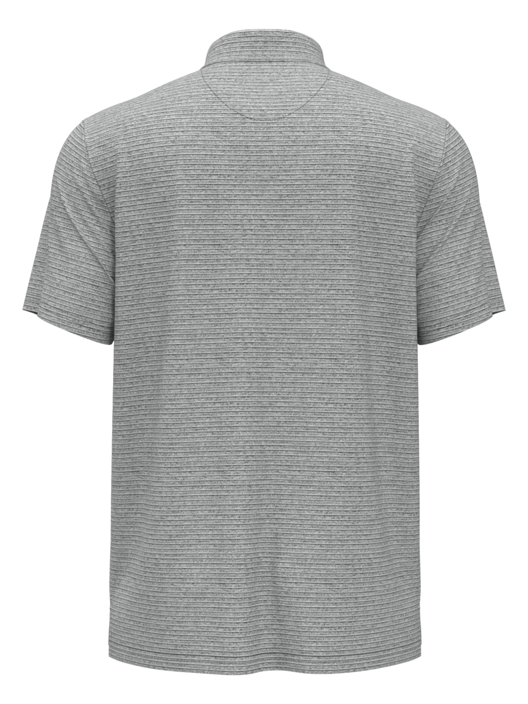 Oxford Fine Stripe Golf Polo (Caviar) 