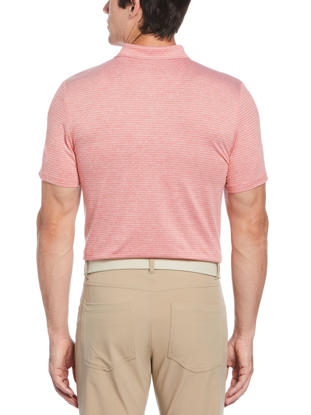 Men's Oxford Fine Stripe Golf Polo