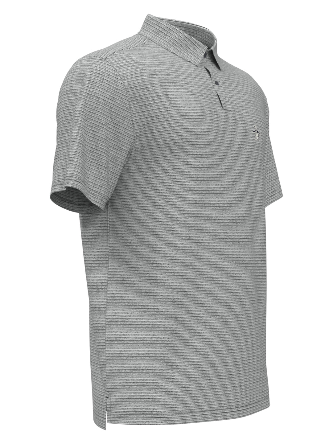 Men's Oxford Fine Stripe Golf Polo