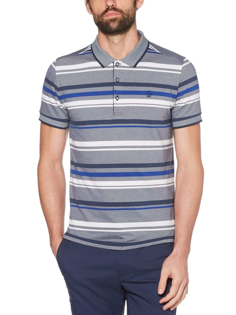 Oxford Roadmap Stripe Golf Polo