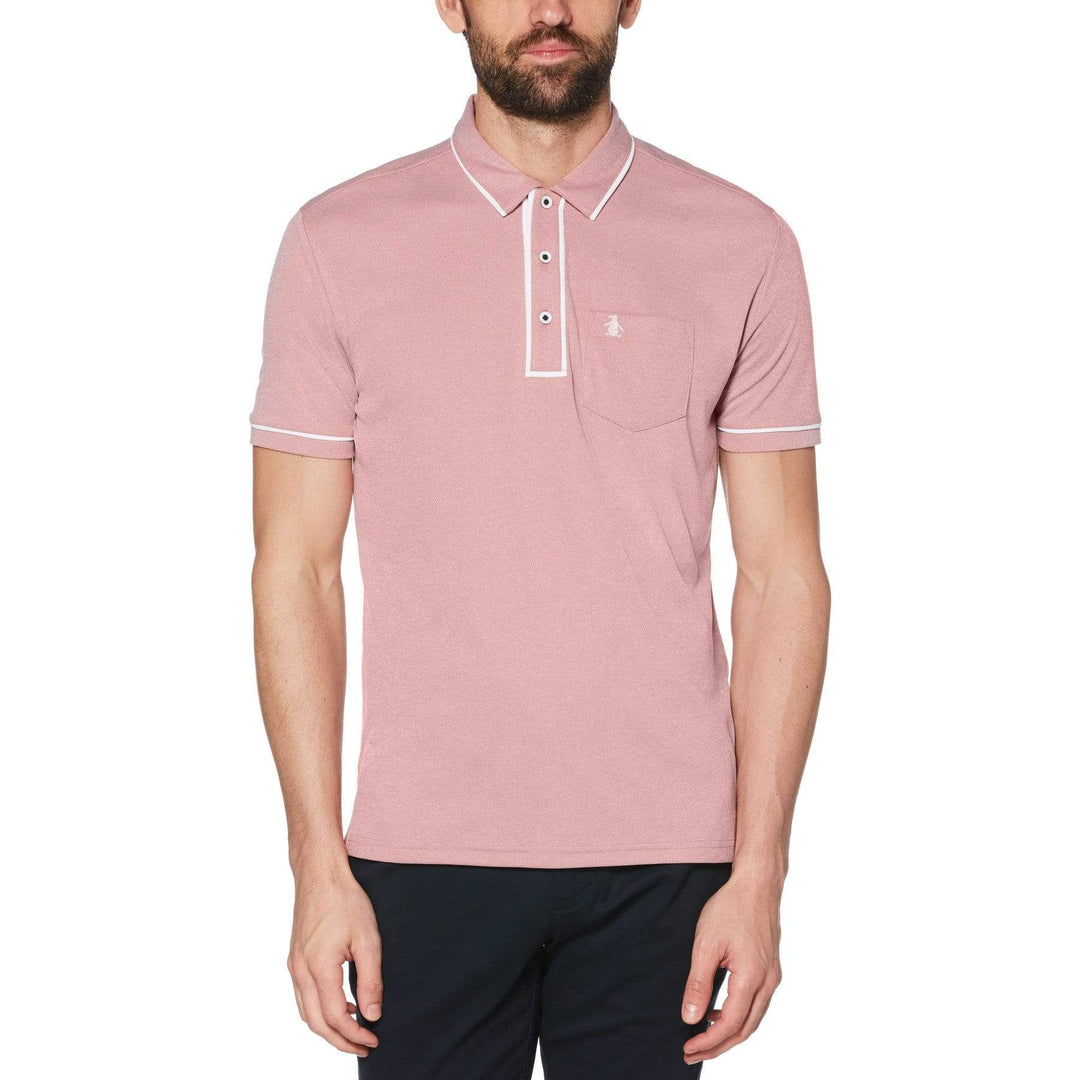 Men's Oxford Texture Golf Polo