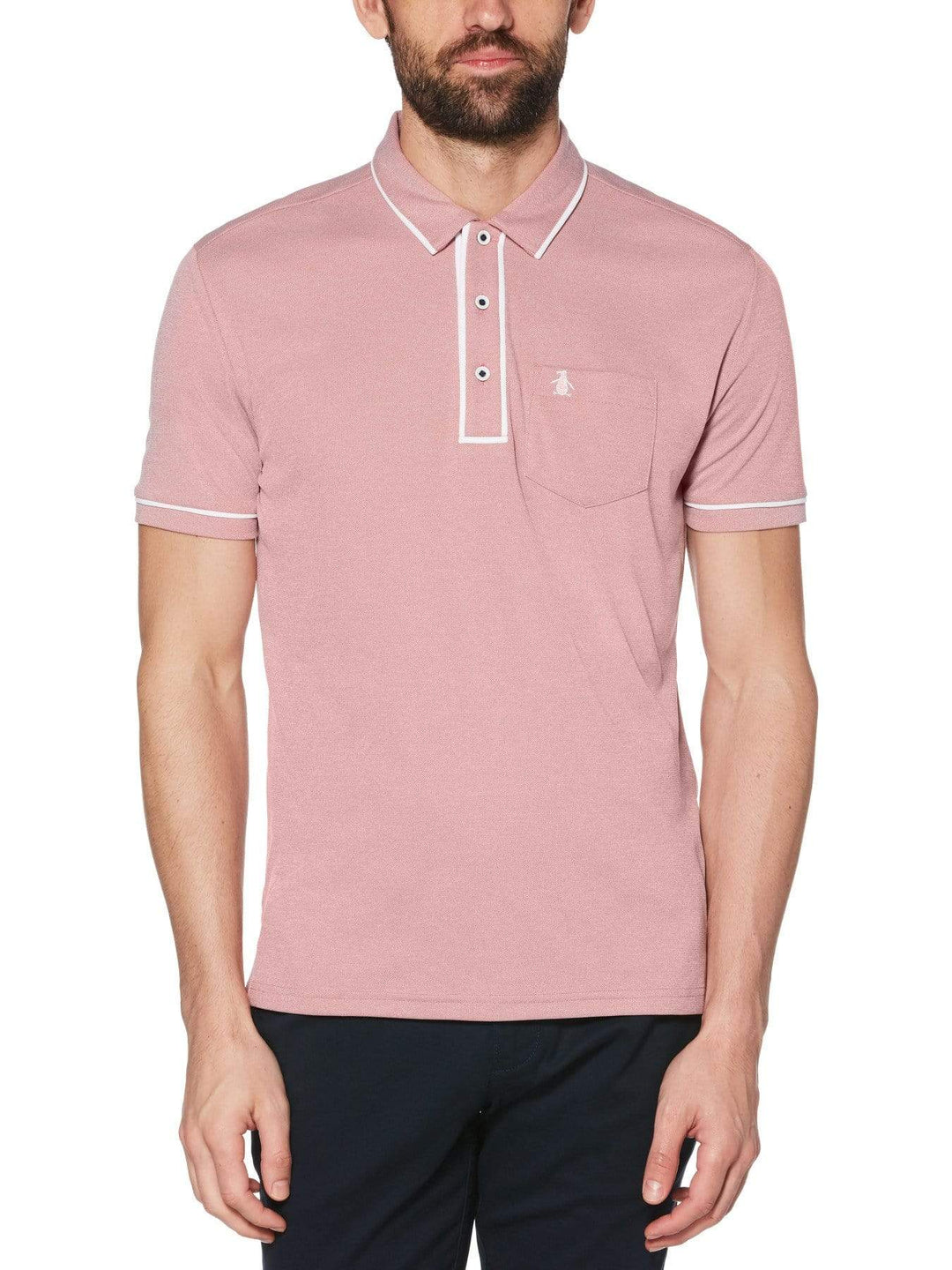 Men's Oxford Texture Golf Polo