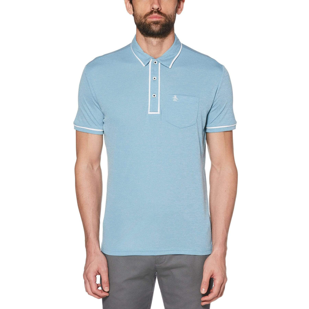 Men's Oxford Texture Golf Polo