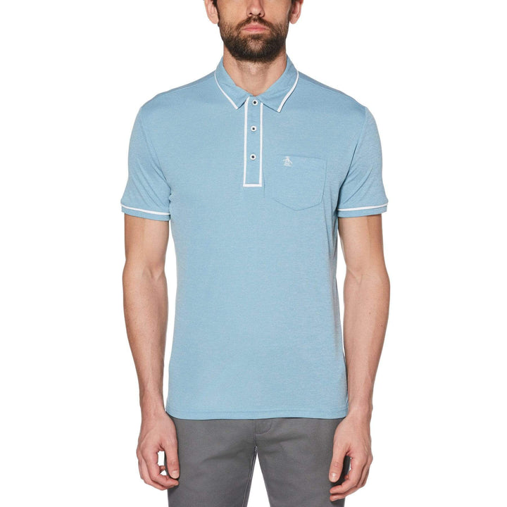 Men's Oxford Texture Golf Polo