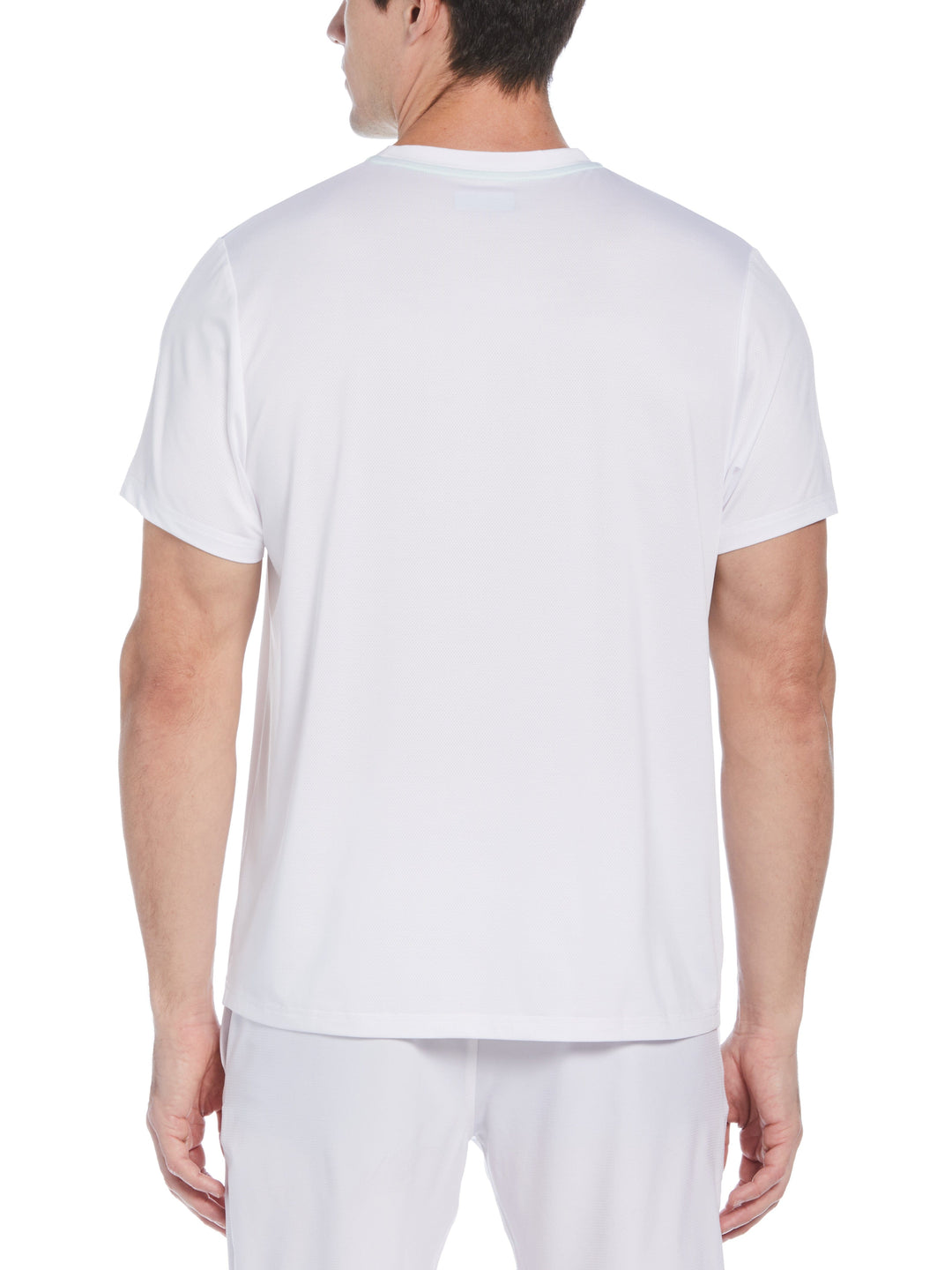 Men's Paint Splatter Printed Tennis Tee