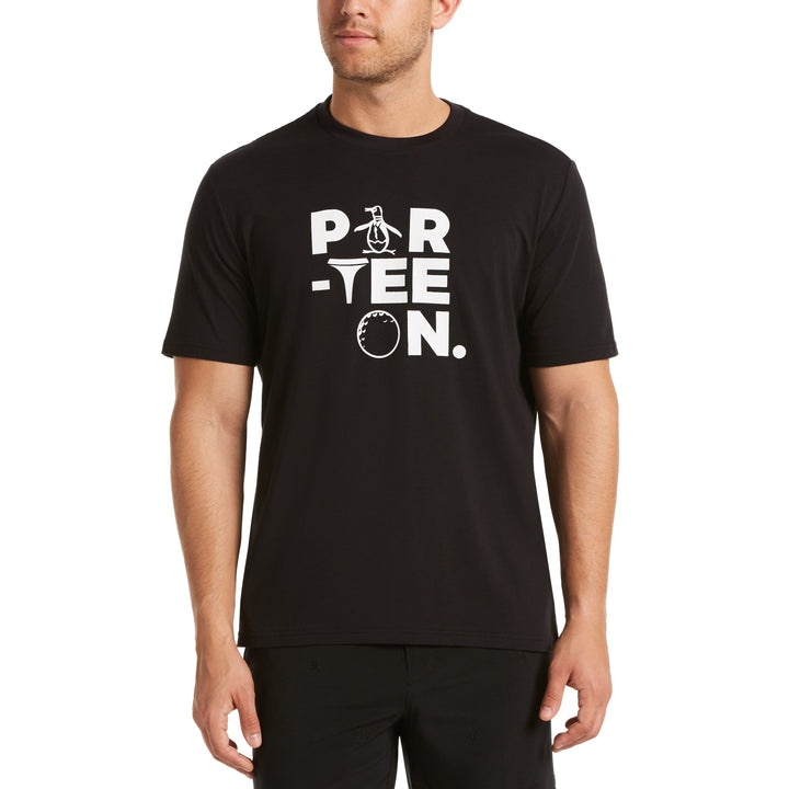 Par-Tee on Golf Tee (Black) 