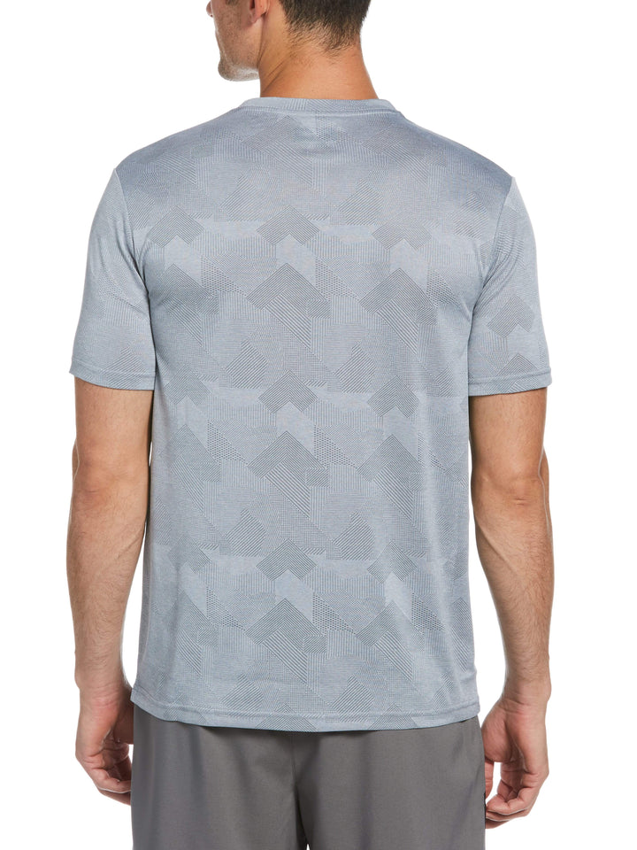 Men's Patterned Jacquard Tee