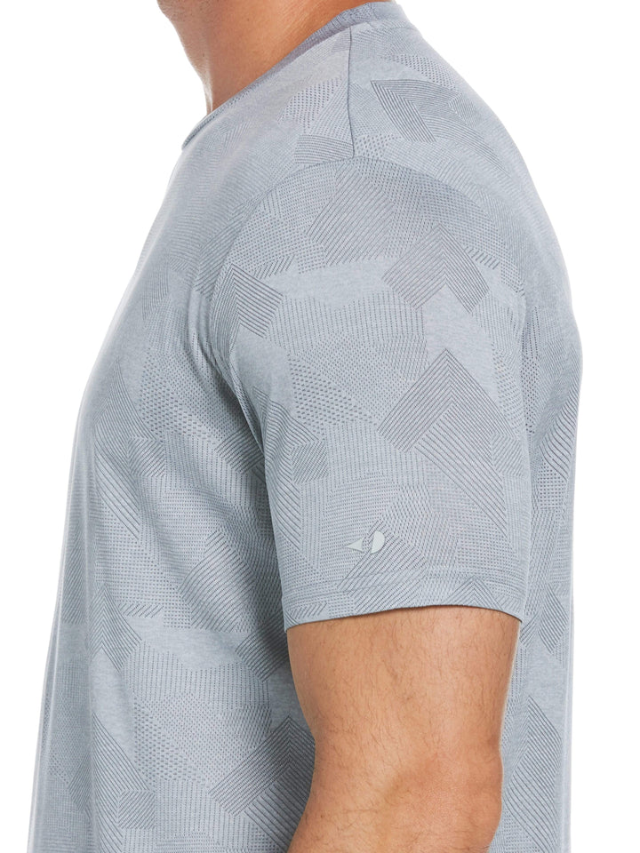Men's Patterned Jacquard Tee